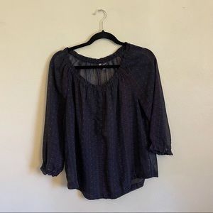 American Eagle Flowy Blouse